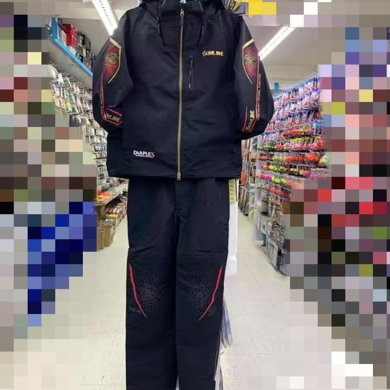 Fishing Rain Suit - 2025年新作 SUNLINE ウェアセット メンズ GOTX ジャケット