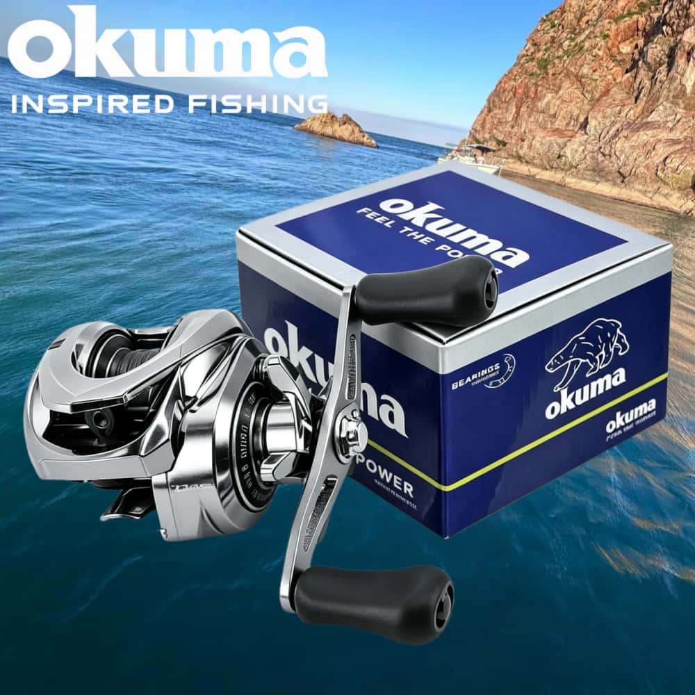 Abu Garcia Reel Max - 新しいオクマ釣りリール 7.2:1 ウォータードロップホイール Luya 超長距離投げ耐熱ライン強力ホイールオールメタルマイクロオブジェクト