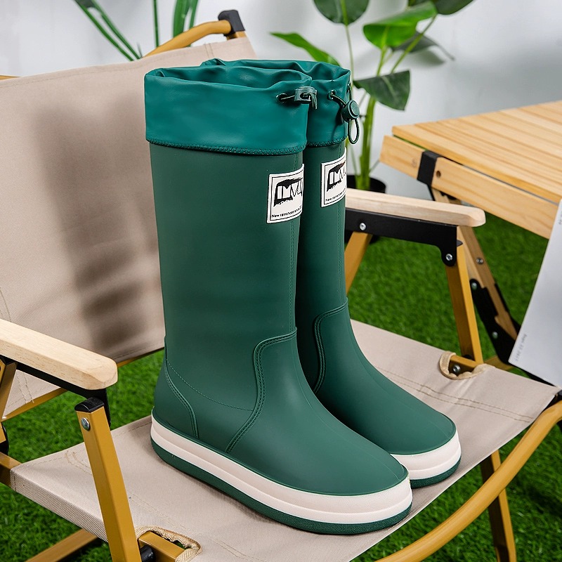 メンズハイチューブレインブーツ秋釣り防水滑り止めキッチン作業 - Fishing Boots のレビューと価格