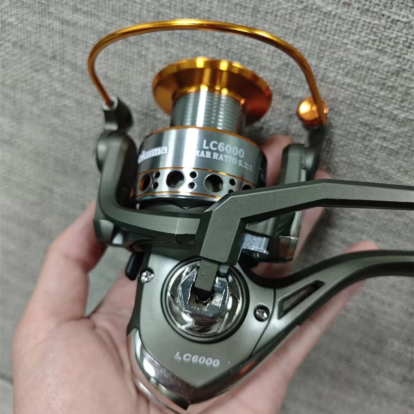 オクマ高速 5.2:1 フィッシングスピニングリール耐腐食性 - Daiwa Reel Fuego のレビューと価格