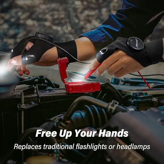 メンズLEDグローブ – ライトアップフィッシンググローブ（ - Fishing Gloves のレビューと価格