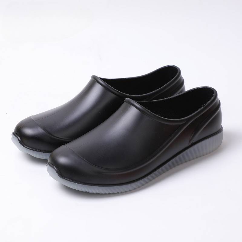恋人デザイン防水PVCローファーシューズメンズアンクルシュー - Fishing Boots のレビューと価格