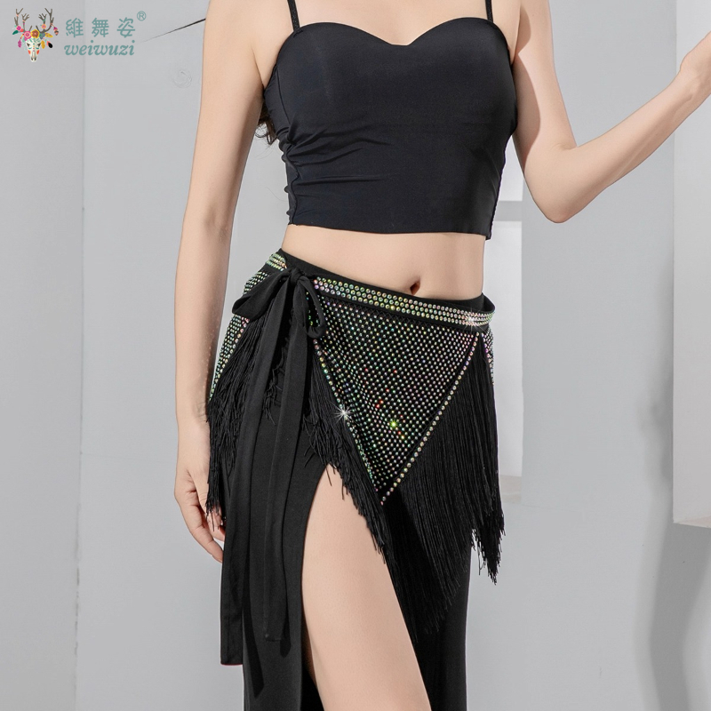 ベリーダンスヒップタオル女性用漁網高級ホットダイヤモンドV字 - Fishing Belt のレビューと価格