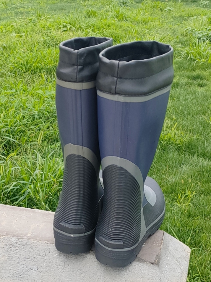 メンズハイチューブ滑り止め防水レインブーツ厚底アウトドアフィ - Fishing Boots のレビューと価格
