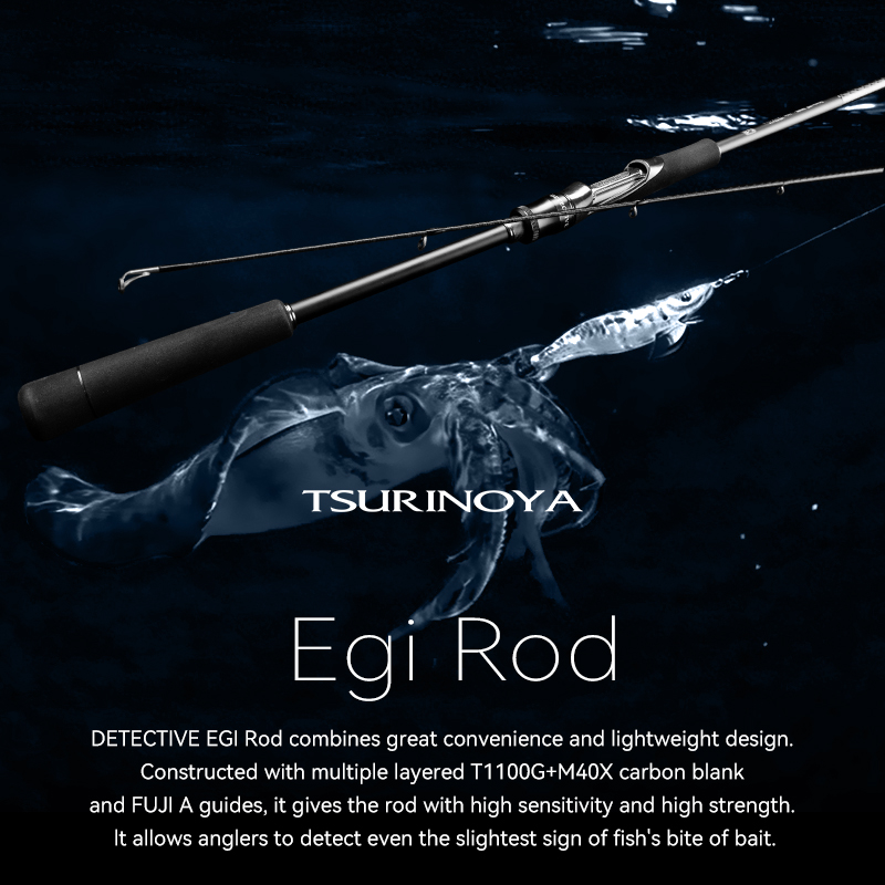 TSURINOYA インショア EGI ロッド DETECT - Kastking Reel Zephyr のレビューと価格