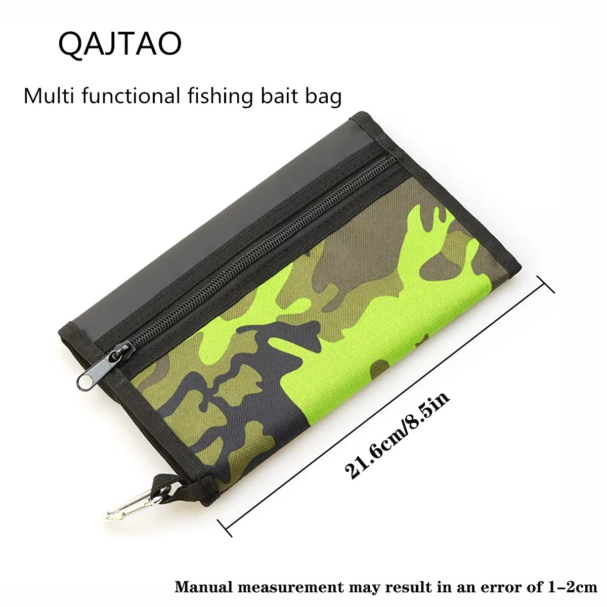 QAJTAO Luya フェイクベイトバッグ ソフトベイトバ - Fishing Bag Waterproof のレビューと価格
