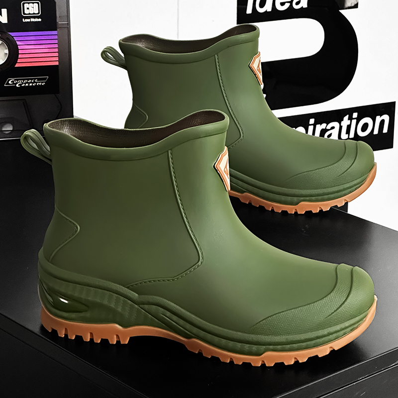 メンズレインブーツ アウトドア耐摩耗性 登山 釣り用 滑り止 - Fishing Waders のレビューと価格