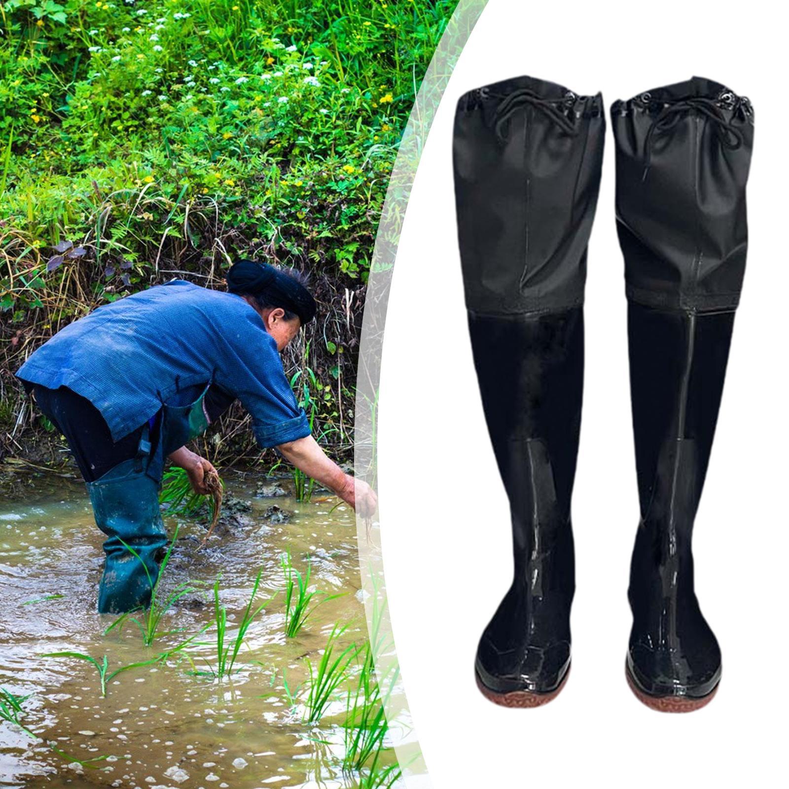 通気性に優れた釣り用ハイパンツ。滑り止め加工の靴底、防水加工 - Fishing Waders のレビューと価格