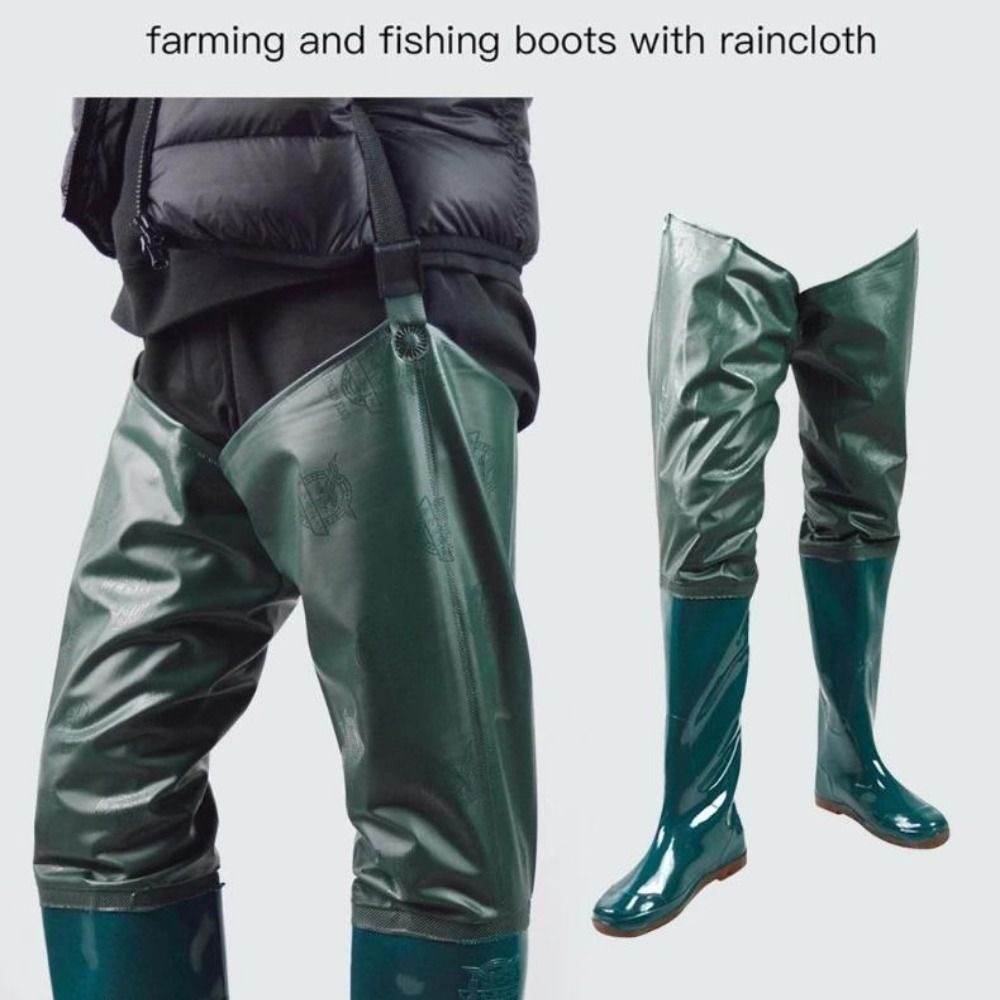 プラスチック製PVC移植用パンツ、水陸両用パンツ、シューズ、 - Fishing Pants Waterproof のレビューと価格
