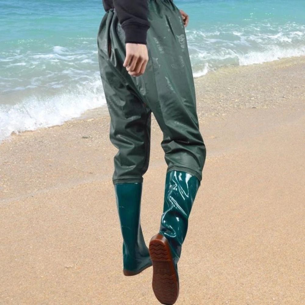 プラスチック製PVC移植用パンツ、水陸両用パンツ、シューズ、 - Fishing Pants Waterproof のレビューと価格